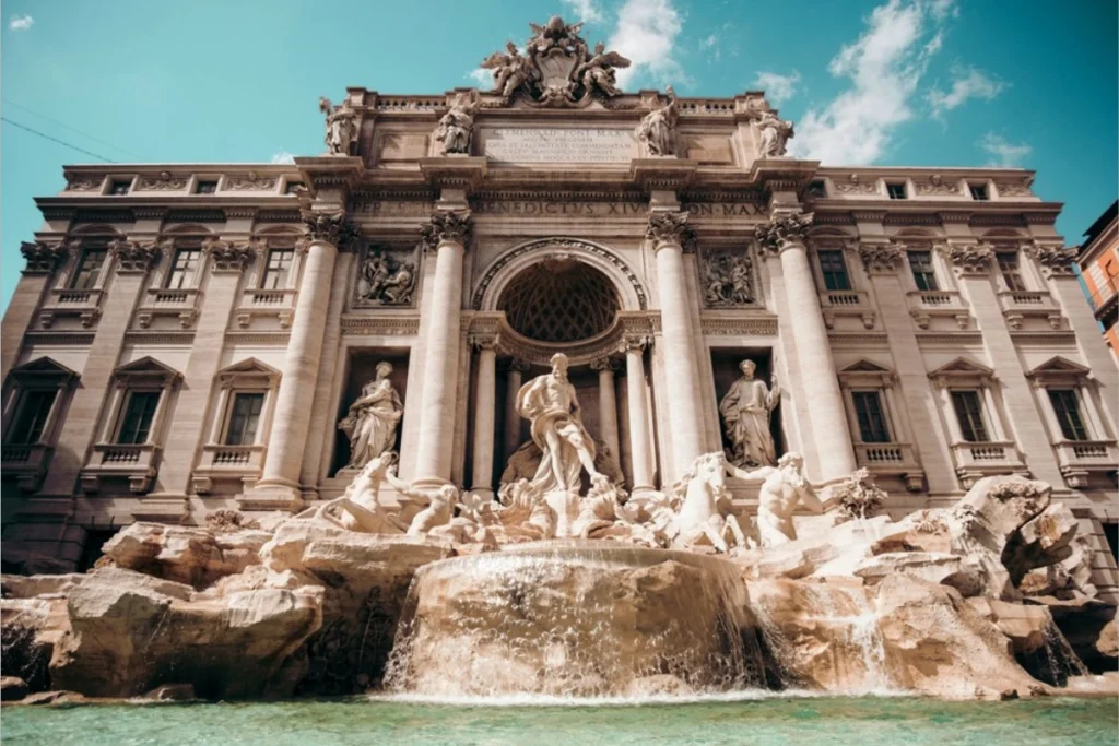 Famous cultural sights in Rome